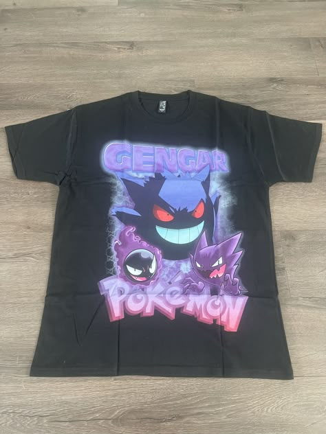 Pokemon Graphic Tee, Ghastly Evolution, Pokemon Tshirt, Pokemon Graphic, Pokemon Shirt, Dr Wardrobe, Pokemon Shirts, Pokemon T, Pokemon Clothes