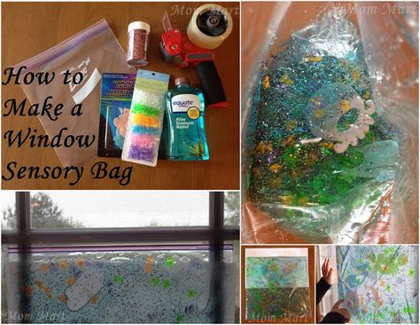 No Fuss Window Must: Window Sensory Bag Nursery Window, Sensory Bag, Kindergarten Classroom Decor, Fiji Water Bottle, Diy Window, Kindergarten Classroom, Classroom Decor, Classroom Ideas, Things That