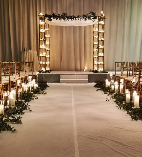 Chuppah Ideas Indoor, Chuppah Indoor, Chuppah Ideas, Wedding Chuppah, Wedding Decor, Floral Arrangements, Wedding Decorations, Wedding Ideas, Candles