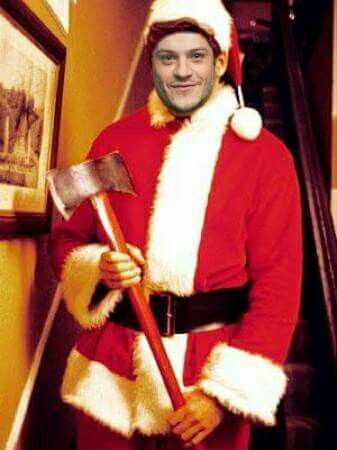 Merry bloody Christmas!!! Black Christmas Movie, Black Christmas Movies, Evil Christmas, Silent Night Deadly Night, Christmas Tv Shows, Horror Christmas, Iwan Rheon, All Horror Movies, Xmas Movies