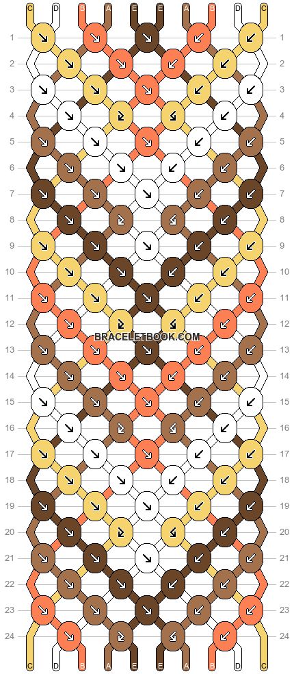 Autumn Bracelet Pattern, Fall Friendship Bracelets Patterns, Fall Bracelet Patterns, Bracelet Stuff, Friendship Bracelet Patterns Easy, Cute Friendship Bracelets, Autumn Bracelet, New Hobbies, Friendship Bracelet Patterns