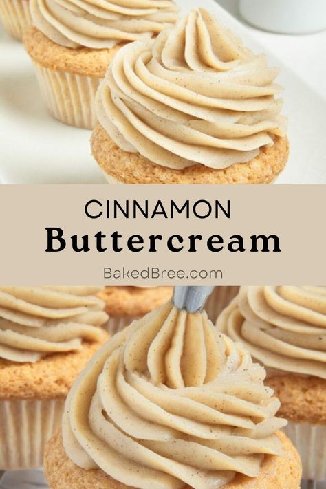 Spice up your sweets with a dollop of pure comfort - our Cinnamon Buttercream is the cozy finishing touch your treats deserve. Butter Cream Frosting Recipe, Icing Flavors, Espresso Buttercream Frosting, Cinnamon Buttercream Frosting, Flavored Buttercream, Cinnamon Buttercream, Spiced Buttercream, Icing Recipes, Frosting Recipes Easy