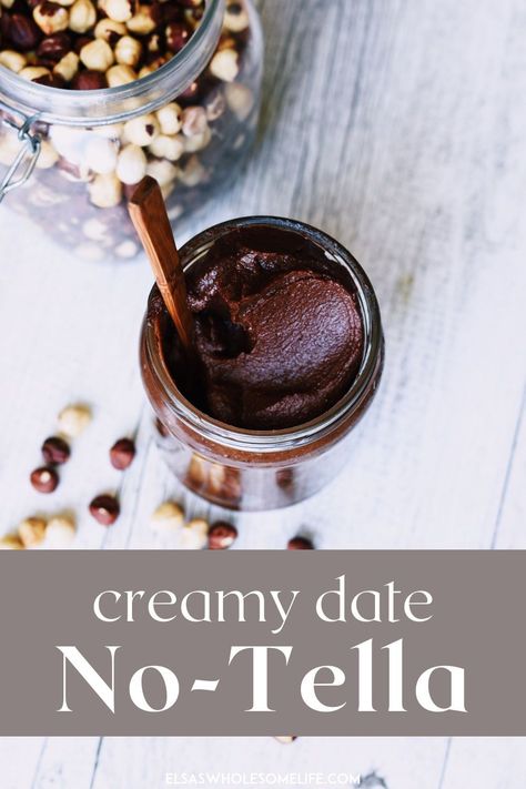 Homemade Nutella With Dates, Date Based Desserts, Date Nutella, Date Spread Recipes, Date Recipes Medjool Healthy, Recipes With Medjool Dates, Date Paste Recipes Baking, Medjool Date Recipes Healthy, Medjool Dates Recipes