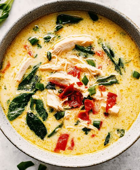 Chicken Soup With Spinach Recipes, Chicken And Spinach Soup Recipes, Chicken Spinach Soup Recipes, Spinach And Chicken Soup, Chicken And Spinach Soup, Spinach Chicken Soup, Chicken Spinach Soup, Vegetable Board, Hearty Chicken Soup