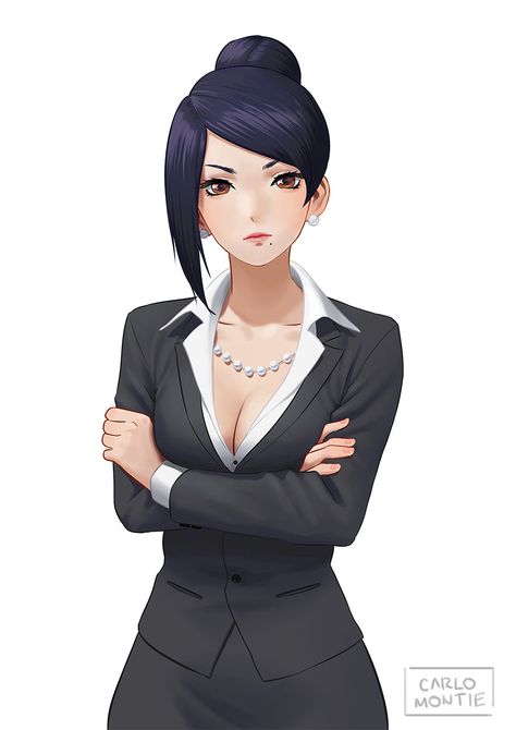 Business Suit, Girls Characters, Female Character Design, Anime Outfits, Manga Girl, 그림 그리기, Art Girl, Anime Drawings, Anime Wallpaper