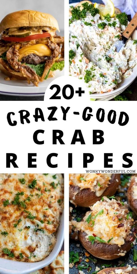 Fresh Crab Recipes Dinners, Blue Crab Recipe Dishes, Leftover Crab Legs Recipe, Canned Crab Claw Meat Recipes, Fresh Crab Meat Recipes, Leftover Crab Meat Recipe, Crab Recipes Lump, King Crab Recipes, Canned Crab Recipes