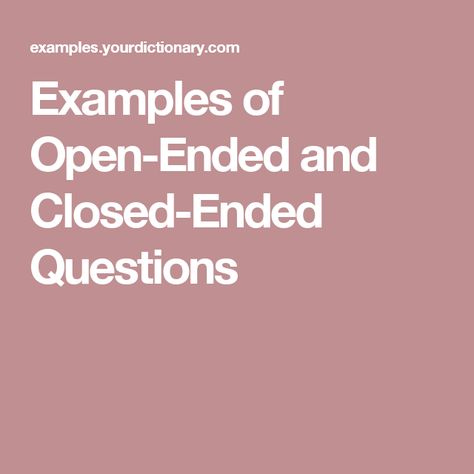 Examples of Open-Ended and Closed-Ended Questions Energizer Activities, Sales Questions, Open Questions, Social Identity, Open Ended Questions, Primary Teacher, Values Education, Conversation Skills, Counseling Activities