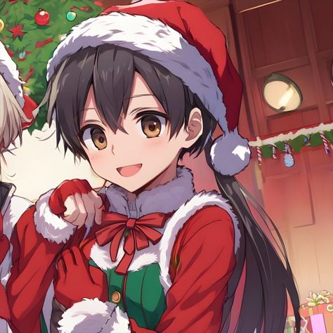 Christmas Anime Couple Pfp, Christmas Couple Profile, Christmas Cp Pfp, Christmas Matching Pfps Anime, Christmas Pfp Aesthetic Anime, Christmas Couple Pfp, Christmas Profile Pics, Christmas Couple Aesthetic, Couple Cartoon Pictures