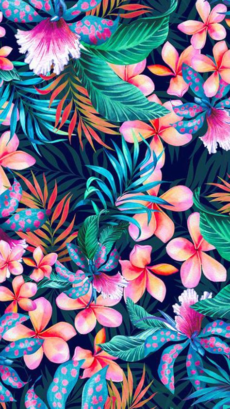 decorative,flower,seamless,leaf,graphic,ornate,retro,curve,pattern,floral,art,decoration,blue,hd Decoration Background, Tropical Flowers, Pattern Floral, Flowers And Leaves, Art Decoration, Black Background, Floral Art, Flowers, Floral