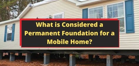 What is Considered a Permanent Foundation for a Mobile Home? Permanent Foundation For Mobile Home, Mobile Home Foundation, Mobile Home Foundation Ideas, Permanent Foundation, Double Wide Trailer, Moble Homes, Concrete Block Foundation, Diy Foundation, Double Wide Mobile Home