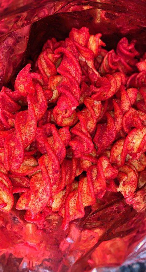 #turbos #red #spicy #chips #good #food #photo Turbos Chips, Spicy Chips Aesthetic, Hot Chips Aesthetic, Takis Chips Aesthetic, Chips Aesthetic, Spicy Aesthetic, Mexican Snack Foods, Chips Spicy, Spicy Chips