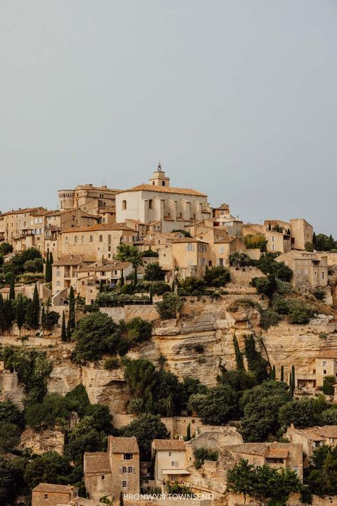 A Complete Guide to Gordes | Provence’s Most Popular Village — Bronwyn Townsend Gordes France, Castle Parts, Medieval Fortress, City People, Cote D’azur, Stone Houses, Christmas Market, France Travel, Provence