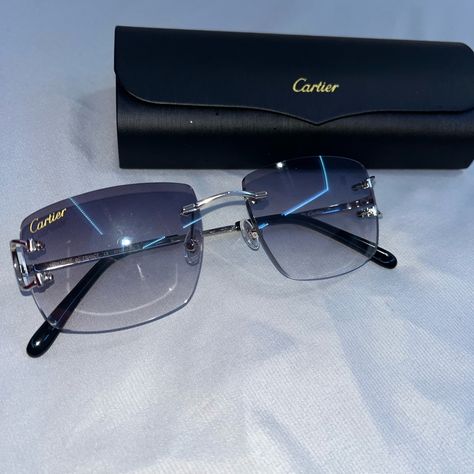 Cartier Glasses Cartier Sunglasses For Men, Cartier Shades, Cartier Buffs, Cartier Frames, Cartier Glasses Men, Cartier Glasses, Pretty Sunglasses, Luxury Birthday Gifts, Cartier Accessories