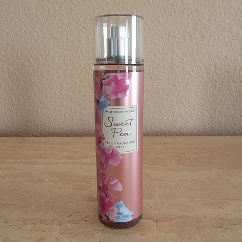 Bath & Body Works Sweet Pea Fine Fragrance Mist Brand New Size 8oz What It Smells Like: A Lush, Cheery Bouquet. Fragrance Notes: Sweet Pea, Watery Pear, Sheer Freesia, Luscious Raspberry And Soft Musk. What It Does: Scents Your Skin With A Light-As-Air-Mist That's Super Layer Able. Why You'll Love It: The Truest Way To Fragrance Designed For Great Coverage Made Without Parabens Dermatologist Tested Bottle Made With 50% Recycled Plastic Bath And Body Works Perfume, Fine Fragrance Mist, Fragrance Design, Fragrance Mist, Fragrance Notes, Bath Body Works, Sweet Pea, Bath Body, Recycled Plastic