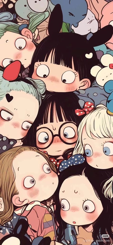 Personajes Studio Ghibli, Cute Tumblr Wallpaper, Cartoon Profile, Cute Simple Wallpapers, Chibi Drawings, Your Profile, Cool Wallpapers Art, Anime Canvas, Digital Art Anime