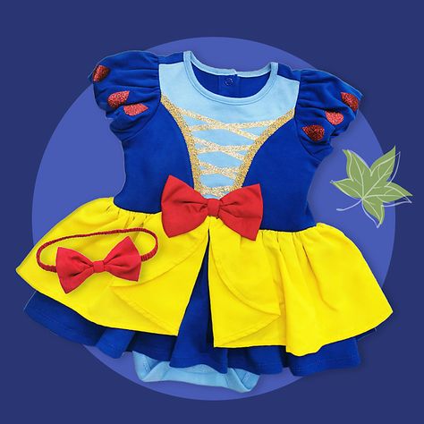 Shop Disney Baby Clothes, Accessories & More | shopDisney Pregnancy Fashion Winter, Costume Bodysuit, Disney Characters Costumes, Shop Disney, Disney Baby Clothes, Snow White Costume, Baby Costumes Girl, Snow White Birthday, White Costume