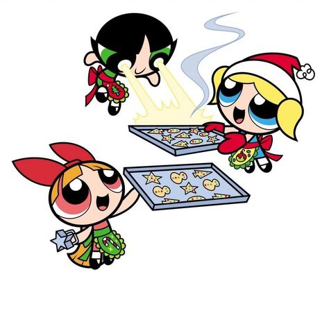 Powerpuff Girls Christmas, New Jeans Powerpuff, Powerpuff Kızları, The Power Puff, Super Nana, Girls Png, Powerpuff Girls Wallpaper, Powerpuff Girls Fanart, Ppg X Rrb