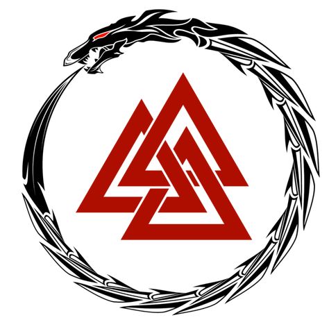 Valknut, The Symbol of Odin, Its Meaning And Origins - Viking Symbols Valknut Meaning, Viking Symbols And Meanings, Odin Symbol, Nordic Symbols, Scandinavian Tattoo, Norse Words, Pagan Symbols, Celtic Tattoo, Moon Symbols