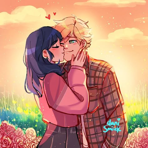 Mlb Comics, Adrian And Marinette, Miraculous Fanart, Ladybug Wallpaper, Marinette And Adrien, Miraculous Ladybug Fanfiction, Super Cat, Miraculous Characters, Miraculous Ladybug Fan Art