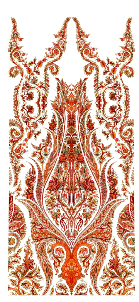 Baroque Motifs, Ethnic Pattern Design, Paisley Wallpaper, Ideas Embroidery, Print Design Art, Paisley Art, Textile Prints Design, Anemone Flower, Textile Pattern Design