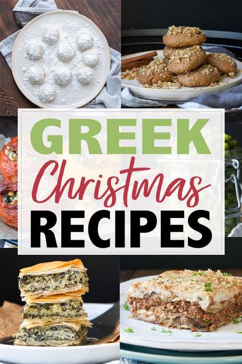 Traditional Greek Christmas Dinner, Greek Christmas Traditions, Mediterranean Christmas Recipes, Greek Christmas Food, Greek Thanksgiving Recipes, Greek Christmas Decorations, Greek Christmas Dinner, Greek Food Recipes Authentic, Greek Orthodox Christmas