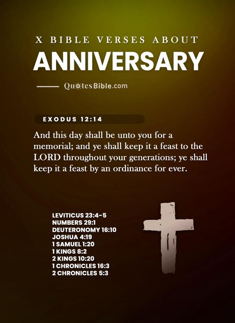 Celebrate your anniversary with these inspiring bible verses! From Corinthians to Proverbs, these beautiful quotations from scripture will remind you of the strength of your commitment and love. Get inspired and express your love with these uplifting bible verses! #Anniversary #verses Bible Verse About Celebration, Wedding Anniversary Verses, Highlight A Bible Verse Wedding, Wedding Anniversary Bible Verse, Church Anniversary Ideas, Church Anniversary Themes, Verses Of The Bible, Beautiful Quotations, Anniversary Verses