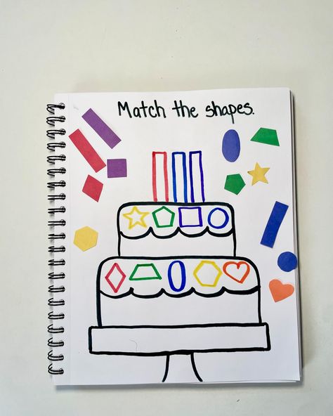 Toddler Journal Activities Christmas, Active Learning Journal, Fall Toddler Journal Activities, Toddler Learning Journal 4 Year, Diy Toddler Learning Activities, Journal Activities For Preschool, Birthday Preschool Activities, Learning Journal Activities, Toddler Activity Book Diy