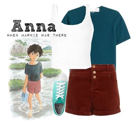 "Anna-When Marnie was There" by jessieyb ❤ liked on Polyvore featuring Victoria, Victoria Beckham Ghibli Outfits, Marnie Was There, When Marnie Was There, Hello My Friend, Outfit Aesthetics, Ghibli Studio, Disney Inspired Fashion, Nerd Fashion, Disney Bound Outfits