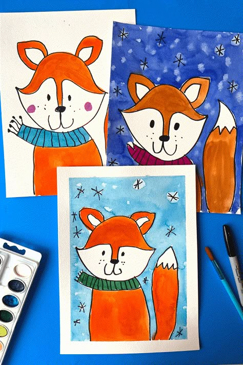 Directed Drawing Winter For Kids, Winter Directed Drawing Kindergarten, Winter Art Second Grade, Polar Bear Directed Drawing For Kids, Snowman Directed Drawing For Kids, Winter Art Projects Kindergarten, Grade 1 Winter Art Ideas, Kindergarten Art Winter, Winter Art Kindergarten Easy