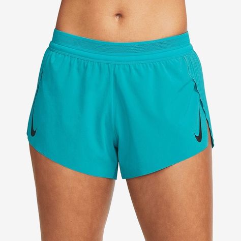 Aero Swift Shorts, Best Running Shorts For Women, Drippy Clothes, Nike Aeroswift Shorts, Sporty Fits, Nike Aeroswift, Beauty 2023, Sport Fits, Black And Silver Heels