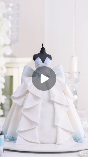 2,316 likes, 38 comments - shaniabelle_cake on October 18, 2023: "An elegant dress that you can eat. Dress Theme Fondant This song makes me cry, so touching #foodphotography #foodphotographyandstyling #reelsinstagram #foodgasm #tasty #dessert #video #inspiration #instagood #reels #cakeart #sugarart #cakeideas #LoveCelebration #BeautifulMoments #fondant #fondantcake". How To Make A Barbie Dress Cake, Doll Dress Cake, Doll Cake Design, Dress Cakes, Dolly Varden Cake, Barbie Dress Cake, Dolly Varden, Making Dolls, Tasty Dessert