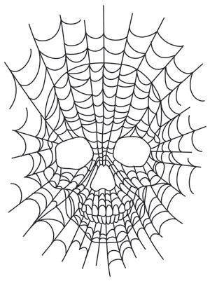 Spider Web Tattoo, Web Tattoo, Urban Threads, Halloween Embroidery, Halloween Quilts, Paper Embroidery, Skull Design, Hand Embroidery Patterns, Hand Embroidery Designs