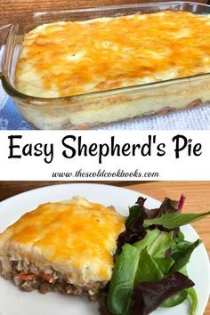 Ground Beef And Mashed Potatoes, Beef And Mashed Potatoes, Homemade Shepherd's Pie, Shepards Pie Recipe, Cooking Mashed Potatoes, Quick Ground Beef Recipes, Easy Shepherds Pie, Pie Christmas, Instant Potatoes