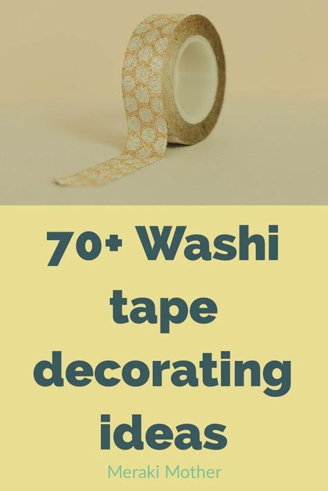 Washi Tape Frame Wall, Washi Tape Kitchen Cabinets, Things To Do With Washi Tape Ideas, How To Use Washi Tape Ideas, Washi Tape Ideas Journal, Diy Washi Tape Ideas, Washi Tape Art, Diy Washi Tape Crafts, Rental Hacks