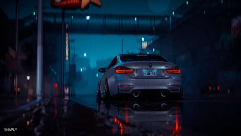 Download wallpaper 3840x2160 car, gray, wet, night, rain hd background Hd Wallpapers Of Cars, Cars Outside, Spotify Wallpaper, Carros Bmw, Bmw Interior, Rain Wallpapers, Jdm Wallpaper, Bmw Wallpapers, Car Backgrounds