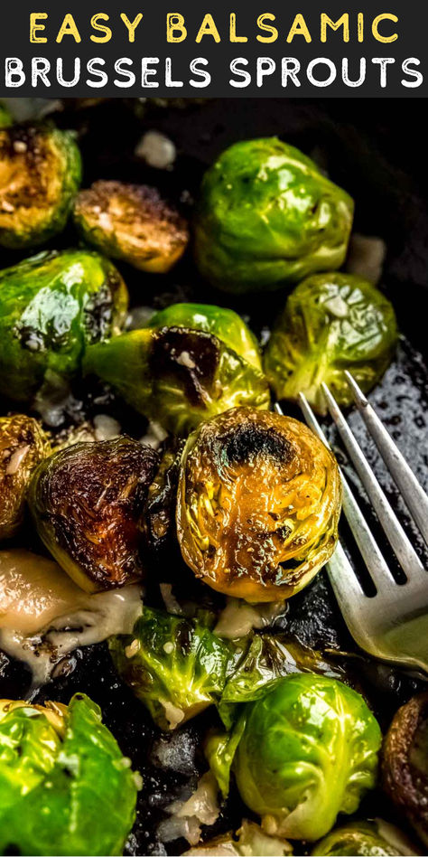 These delicious Balsamic Glazed Brussels Sprouts are SO tender and full of flavor! Only 7 simple ingredients and about 15 minutes are needed for this versatile, healthy recipe. It's the perfect keto side dish! Roast Brussels Sprouts, Parmesan Roasted Brussels Sprouts, Parmesan Roasted Zucchini, Appetizers Light, Brussel Sprout Recipes, Fennel Soup, Low Carb Side Dish, Carb Side Dishes, Eat Green