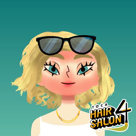 Toca Hair Salon 4 Ideas, Hair Salon 4 Toca Boca, Toca Boca Hair Salon 4 Ideas, Toca Boca Hair, Toca Boca Hair Salon, Toca Life, Yummy Breakfast, Hair Salon, Mirrored Sunglasses