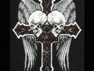 affliction cross tattoo Arte Heavy Metal, Biker Tattoos, Cross Tattoo Designs, Wing Tattoo, Goth Wallpaper, Emo Wallpaper, Edgy Wallpaper, Cross Tattoo, Sketchbook Art Inspiration