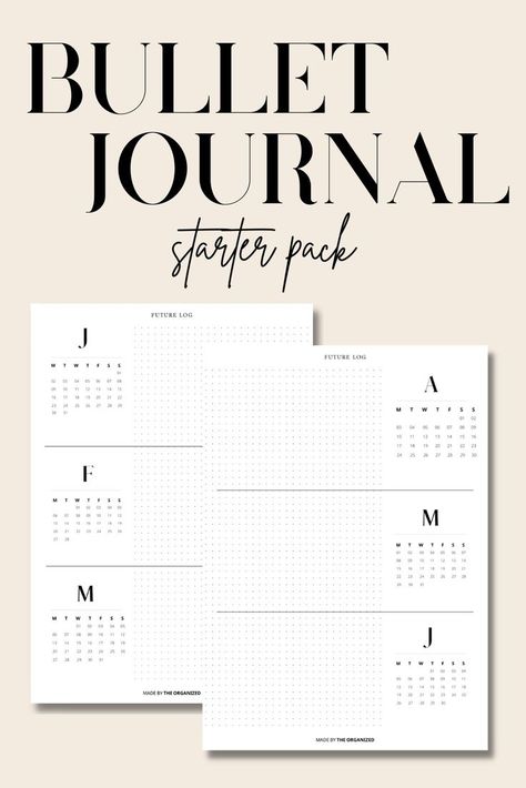 Printable 2023 date bullet journal starter kit. 
Collection includes:
Index, Future Log, Monthly Logs
This is a digital download product that you print yourself. Comes in A4, A5 and Letter Size. 
How it works: ---Purchase ---Etsy sends You download link ---Download ---Print PDF ---Enjoy! This printable is for personal use only! Bujo Printables, 2023 Bullet Journal, Journal Starter Kit, Bullet Journal Starter Kit, Printable Bullet Journal, Future Log, Bullet Journal Planner, Planner Inserts Printable, Planner Inserts