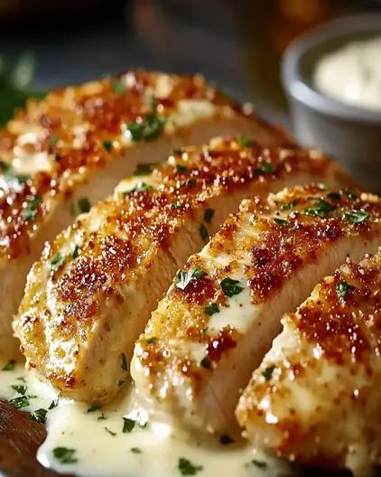 Longhorn Steakhouse Parmesan Chicken Recipe - Crispy & Cheesy Longhorn Chicken Parmesan, Longhorn Parmesan Chicken, Longhorn Steakhouse Parmesan Chicken, Longhorn Chicken, Chicken Reipes, Steakhouse Food, Longhorn Parmesan Crusted Chicken, Cheesy Chicken Recipes, Chicken Recipe Easy