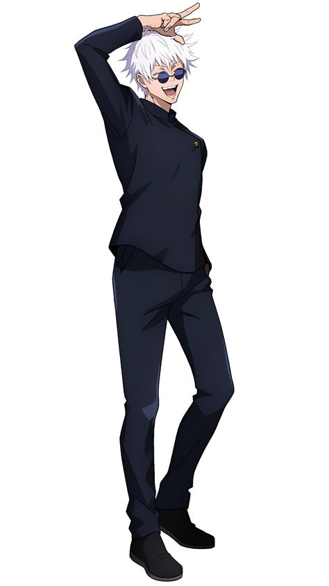 Satoru Gojo Gojo Full Body Png, Gojo Satoru Standing, Gojo Satoru Casual Outfit, Gojo White Background, Gojo Satoru Highschool, Gojo Full Body Anime, Gojo Satoru Full Body Pic, Gojo Basketball, Gojo Standing