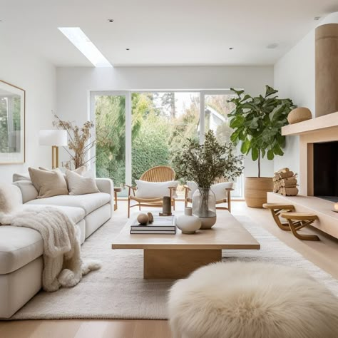 Scandinavian interior design embodies timeless elegance Soft Scandinavian Interior, Scanavidian Interior, Midcentury Scandinavian Interior, Natural Elements Interior Design, Scandi Living Room Decor, Scandifornian Style, Scandanavian Interiors Living Room, Japandi Coastal, Scandinavian Modern Interior