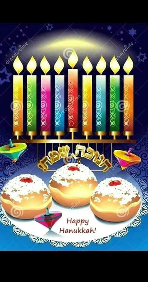 Hannukah Cards Diy, Hanukkah Pictures, Jewish Blessings, Happy Hanukkah Images, Hanukkah Blessings, Jewish Greetings, Jewish Holiday Cards, Happy Chanukah, Rosh Hashanah Cards