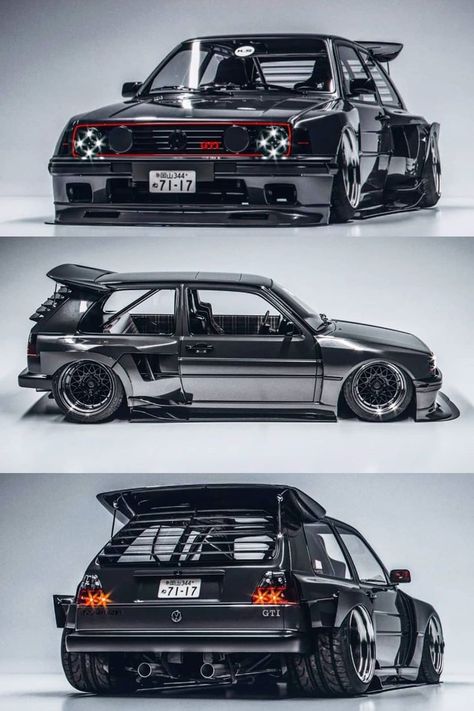 VW Golf KS GTI Kit |Khyzyl Saleem, Prior Design & JP Performance - ModifiedX Khyzyl Saleem, Jp Performance, Vw Golf Mk2, Vw Wagon, Golf Gti Mk1, Corsa Wind, Vw Golf 1, Vw Mk1, Slammed Cars