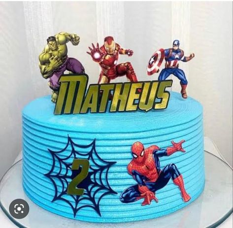 Marvel Birthday Cake, Avengers Birthday, Simple Birthday Cake, Cake Decorating Videos, Bday Party, Avengers, Cake Decorating, Birthday Cake, Cake