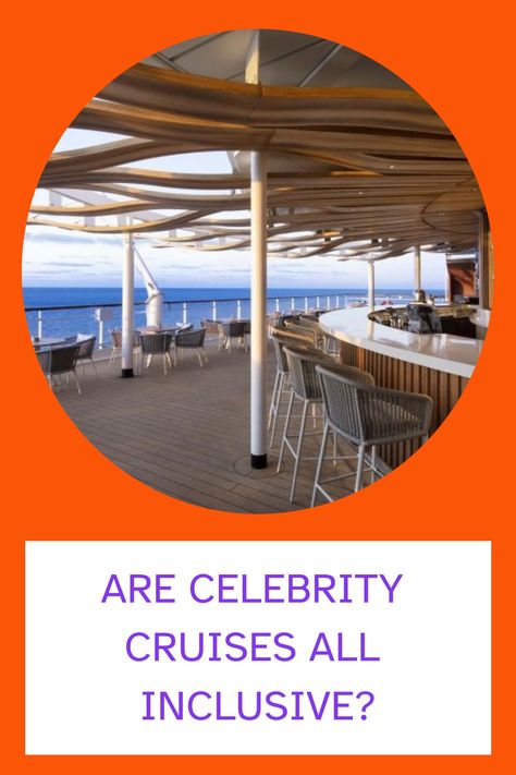 Celebrity Cruises has been known as an all-inclusive cruise line in the past, but are cruises all-inclusive now or do you need to pay for drinks, WiFi and tips? Usa Drinks, Costa Cruises, Celebrity Cruise, P&o Cruises, Msc Cruises, Cruise Holidays, How To Book A Cruise, Holland America, Celebrity Cruises