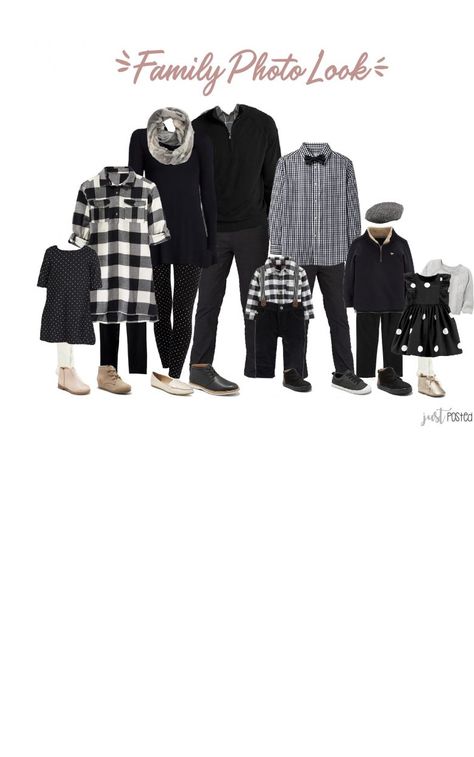 Black White And Grey Family Pictures, Black White Family Photos, Black And Gray Family Photo Outfits, Family Photo Outfits Black Color Schemes, Black And White Family Pictures Outfits, Christmas Pictures To Color, Picture Color Schemes, Family Photo Colors, Family Picture Outfits