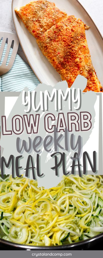 Low Carb Weekly Meal Plan Low Carb Meal Plan Weekly, Low Carb Weekly Meal Plan, Low Carb Diet Plan 21 Days, Low Carb Menu Plan, Different Dinner Recipes, Weekly Dinner Menu, Low Carb Menus, Large Family Meals, Low Carb Meal