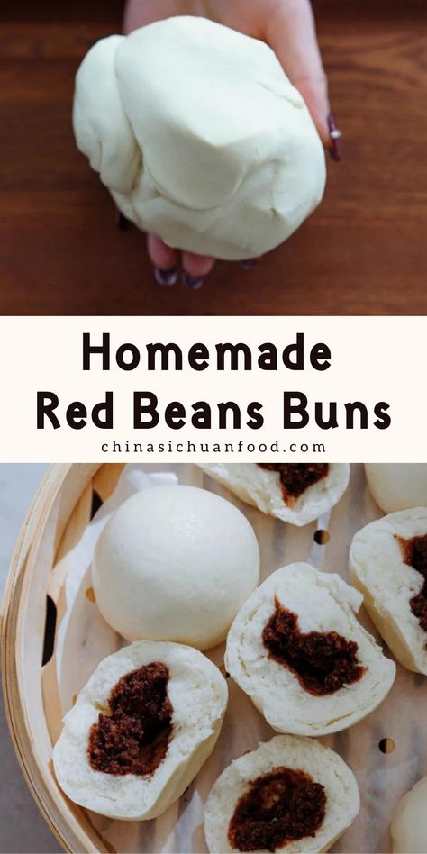 Korean Red Bean Bun, Red Bean Bun Recipe, Koreansk Mat, Strawberry Pavlova, Sweet Red Bean Paste, Sweet Red Bean, Adzuki Beans, Paste Recipe, Red Bean Paste