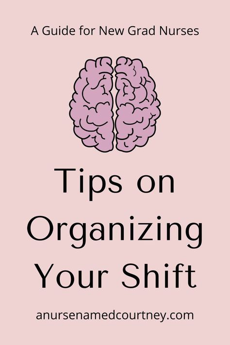 How To Be A Good Nurse, New Grad Nurse Tips, New Grad Nurse Essentials, How To Keep Organized, Nurse Schedule, Rehab Nursing, Nursing Knowledge, Nurse Organization, Ed Nurse